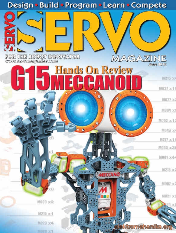 Журналы по робототехнике. Servo Magazine. Журнал серво на русском. Журнал робототехника