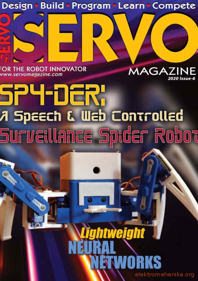 Журнал робототехника. Servo Magazine.